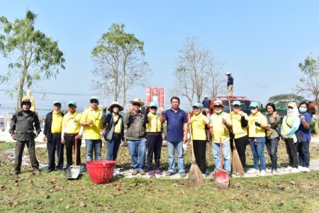 จัดกิจกรรม big cleaning ที่บ้านเอื้ออาทร หมู่ที่ ๑ บ้านเอื้ออาทรหนองหาร ตำบลหนองหาร อำเภอสันทราย จังหวัดเชียงใหม่