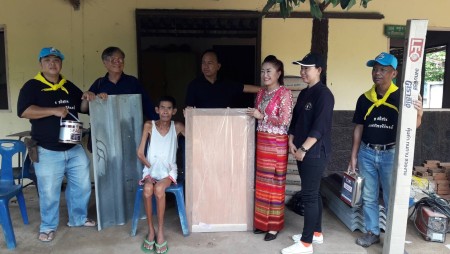 ปรับปรุงสภาพแวดล้อมที่อยู่อาศัยให้แก่คนพิการ รายนายสุทัศน์ ดวงยศ