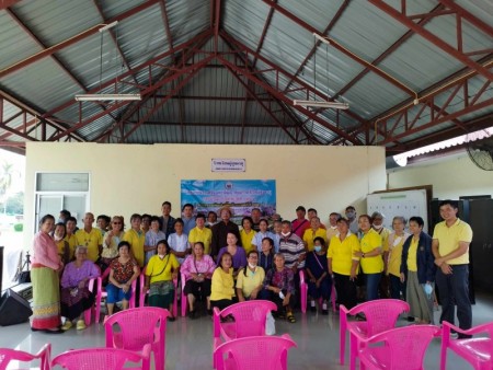 โครงการส่งเสริมและพัฒนาคุณภาพชีวิตผู้สูงอายุ(กิจกรรมศิลปะพื้นบ้านดนตรีล้านนา)โดยท่านวิทยากรครูแอ๊ด ภาณุพัฒน์เจ้าของบทเพลงคนหัวล้าน