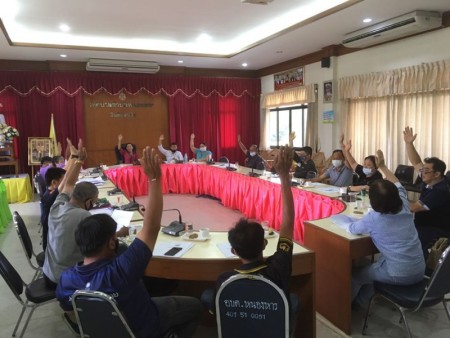 ประชุมคณะกรรมการสนับสนุนการจัดทำแผนพัฒนาเทศบาลตำบลหนองหาร ครั้งที่ ๑/๒๕๖๓