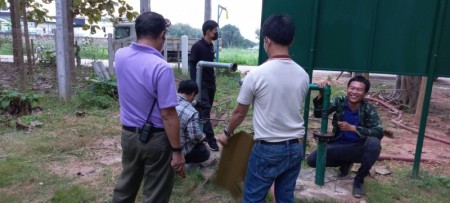 นางสุพิศ เถียรทิม นายกเทศมนตรีตำบลหนองหาร คณะผู้บริหาร สมาชิกสภาฯ มอบหมายให้  กองช่างเทศบาลตำบลหนองหาร นำโดยนายทินน์ สมณะ รองนายกเทศมนตรีตำบลหนองหาร ลงพื้นที่ขับเคลื่อนนโยบายปรับปรุงซ่อมแซ่มระบบประปาหมู่บ้าน หมู่ที่ ๑๐ บ้านเกษตรใหม่  ตำบลหนองหาร อำเภอสันท