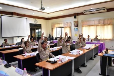 ประชุมสภาเทศบาลตำบลหนองหาร สมัยสามัญ สมัยแรก ครั้งที่ 1 ประจำปี พ.ศ.2566
