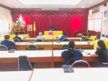 การประชุมคณะกรรมการช่วยเหลือประชาชนเทศบาลตำบลหนองหาร ประจำปีงบประมาณ พ.ศ.2564
