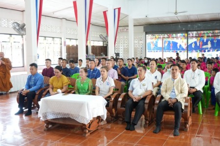 กิจกรรมหล่อเทียนพรรษาเนื่องในวันเข้าพรรษา ณ วัดทิพวนาราม (หนองหาร)